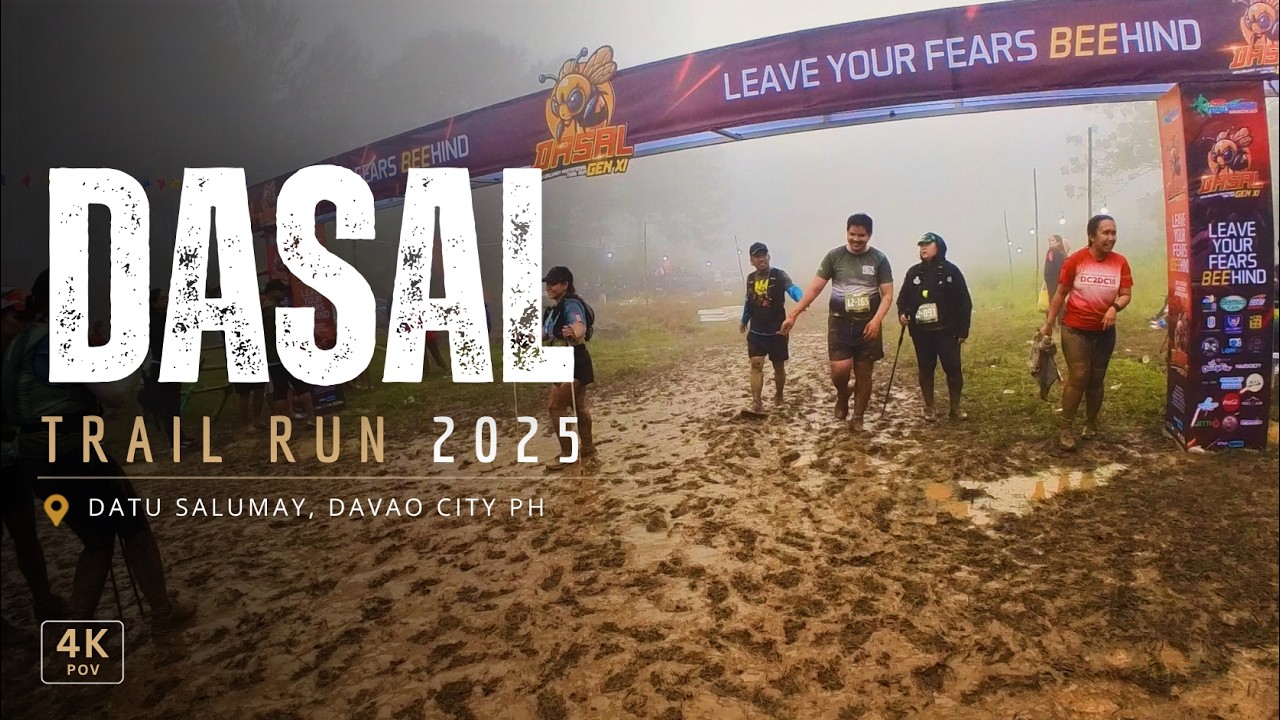 Datu Salumay DASAL Trail Run 2025 - 12KM 🥾 Marilog Davao City POV #DavaoHikingTrails #DasalGenXI