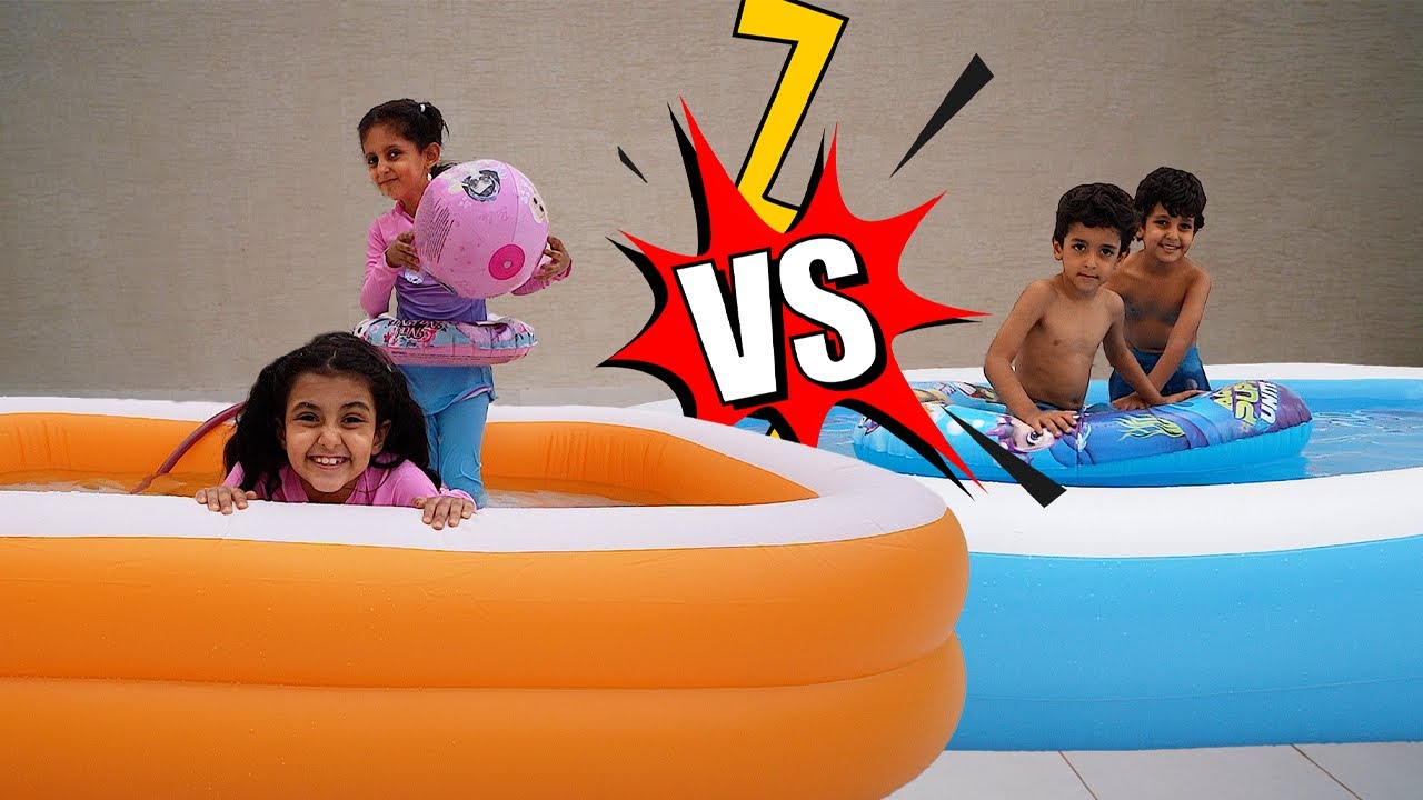 مسبح البنات ضد مسبح العيال ! لولو