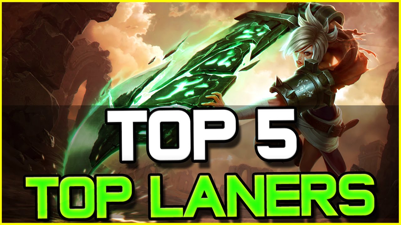 TOP 5 BEST TOP LANERS - Patch 6.18 | League of Legends