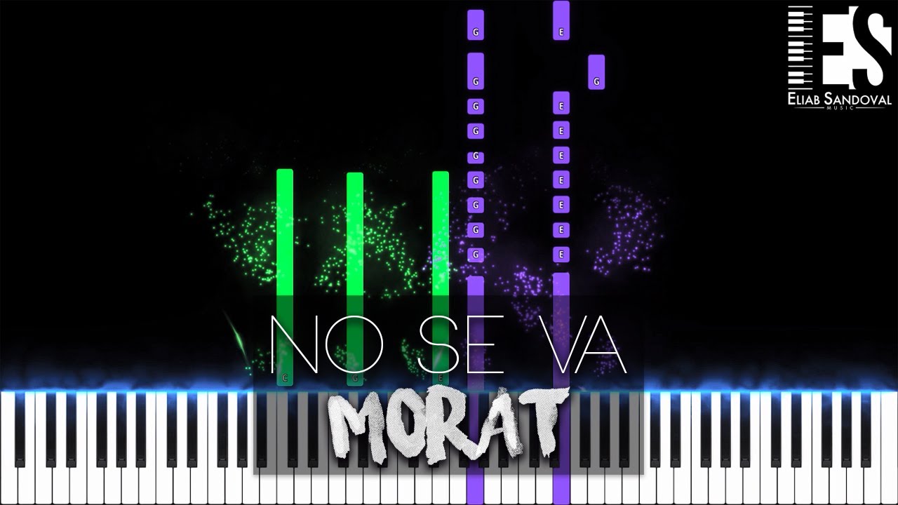 No Se Va - Morat (Piano Tutorial) | Eliab Sandoval