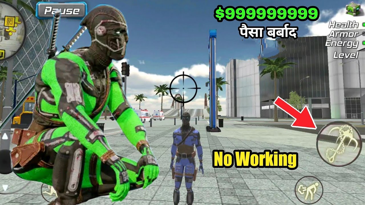 green rope hero vegas city new trick| green rope hero vegas city techno gamerz