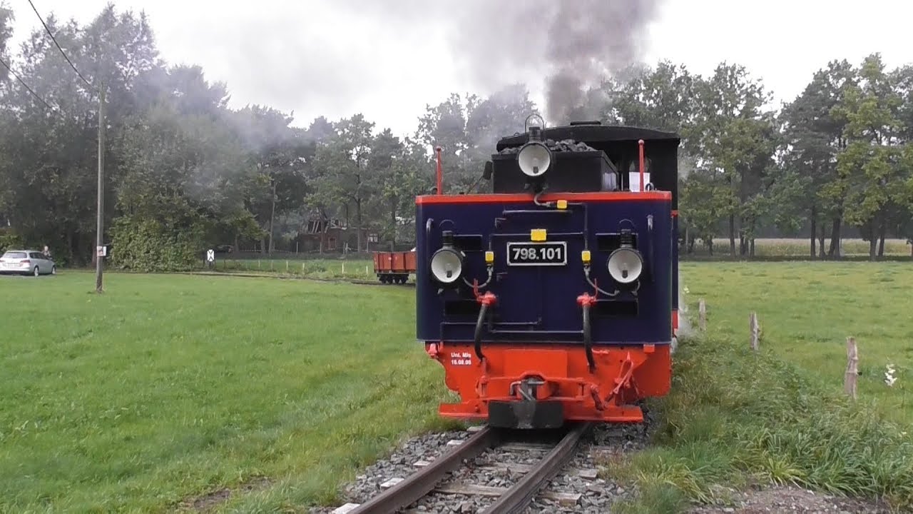 DKBM Dampfkleinbahn Mühlenstroth Saisonende 2017 Teil 1