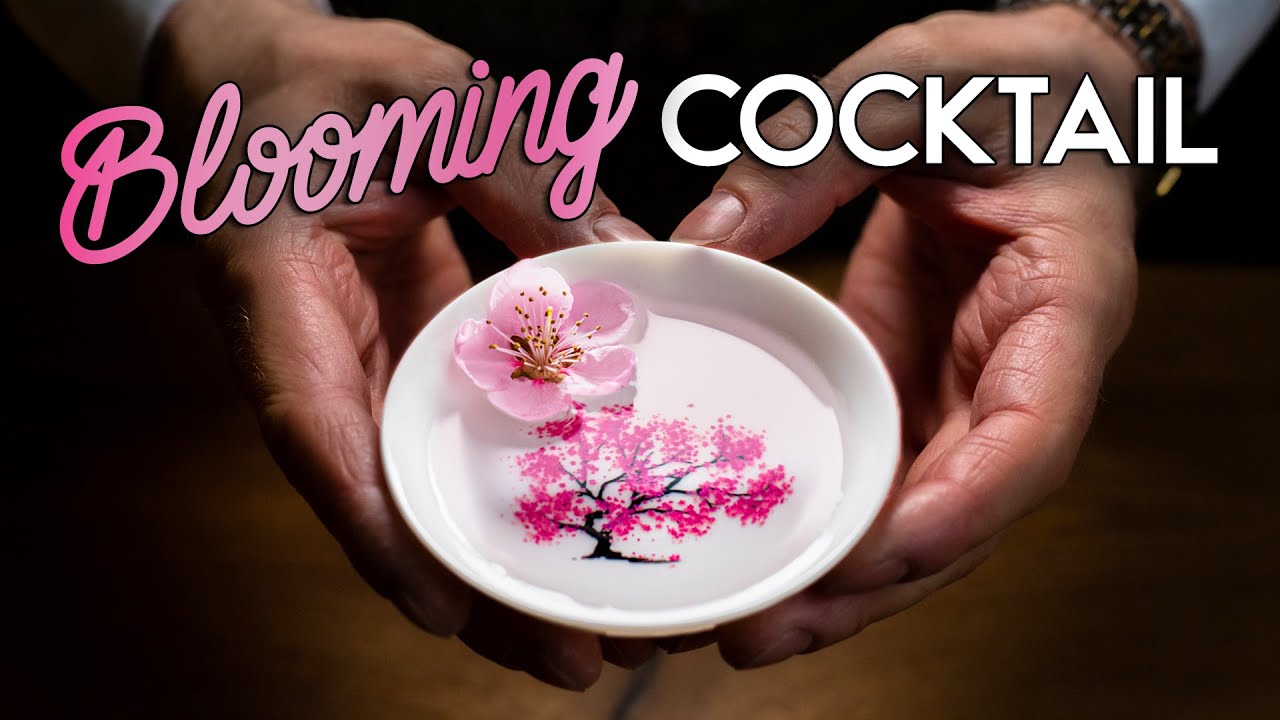 Blooming Martini with Homemade Sake Vermouth | Japanese Story