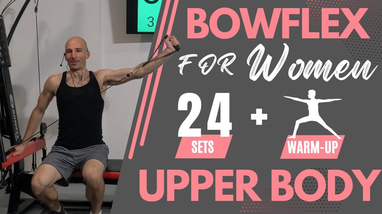 Bowflex for Women - Upper Body 2 | 24 Sets + Warm-up #bowflex #bowflexBlaze #BowflexPR1000