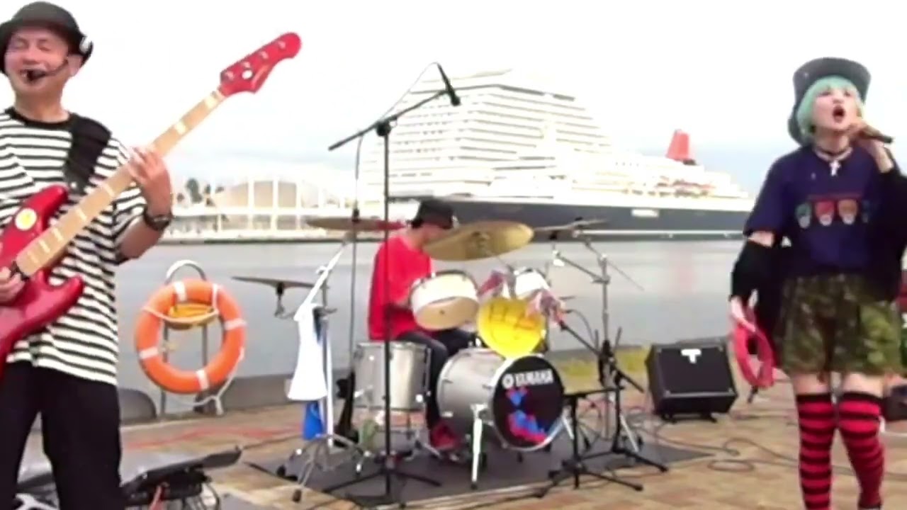  Happy jam party 2025                                            ストリートLIVE🥁『Sky High♪』