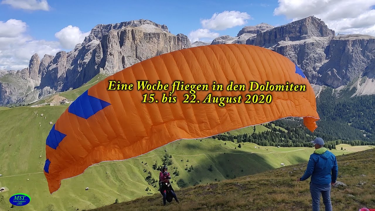 Dolomiten Paragliding 2020 Startplatz XC