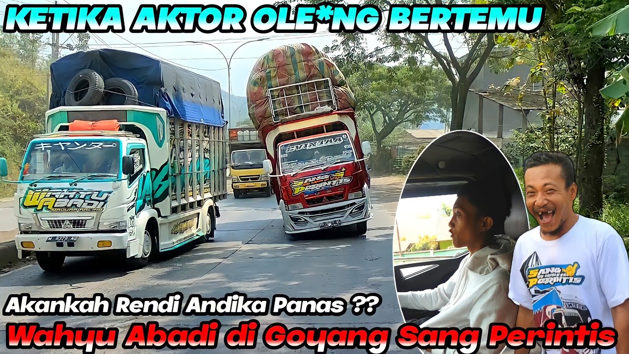 DUET PANAS WAHYU ABADI DI OLE*G RISKI SANG PERINTIS - KONVO1 DONI JAYA ,RENDI ANDIKA, SLAMET OMPONG