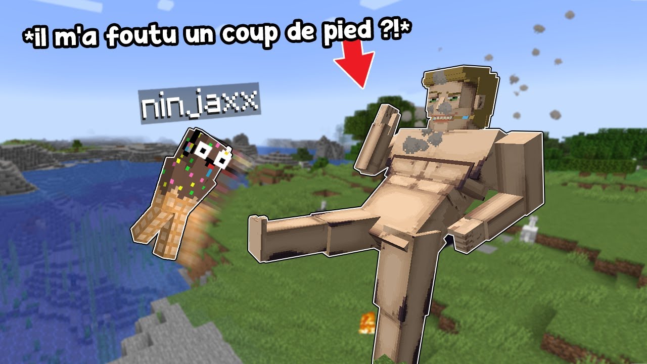 J'ai testé le Mod d'Attaque des Titans le plus WTF de Minecraft..
