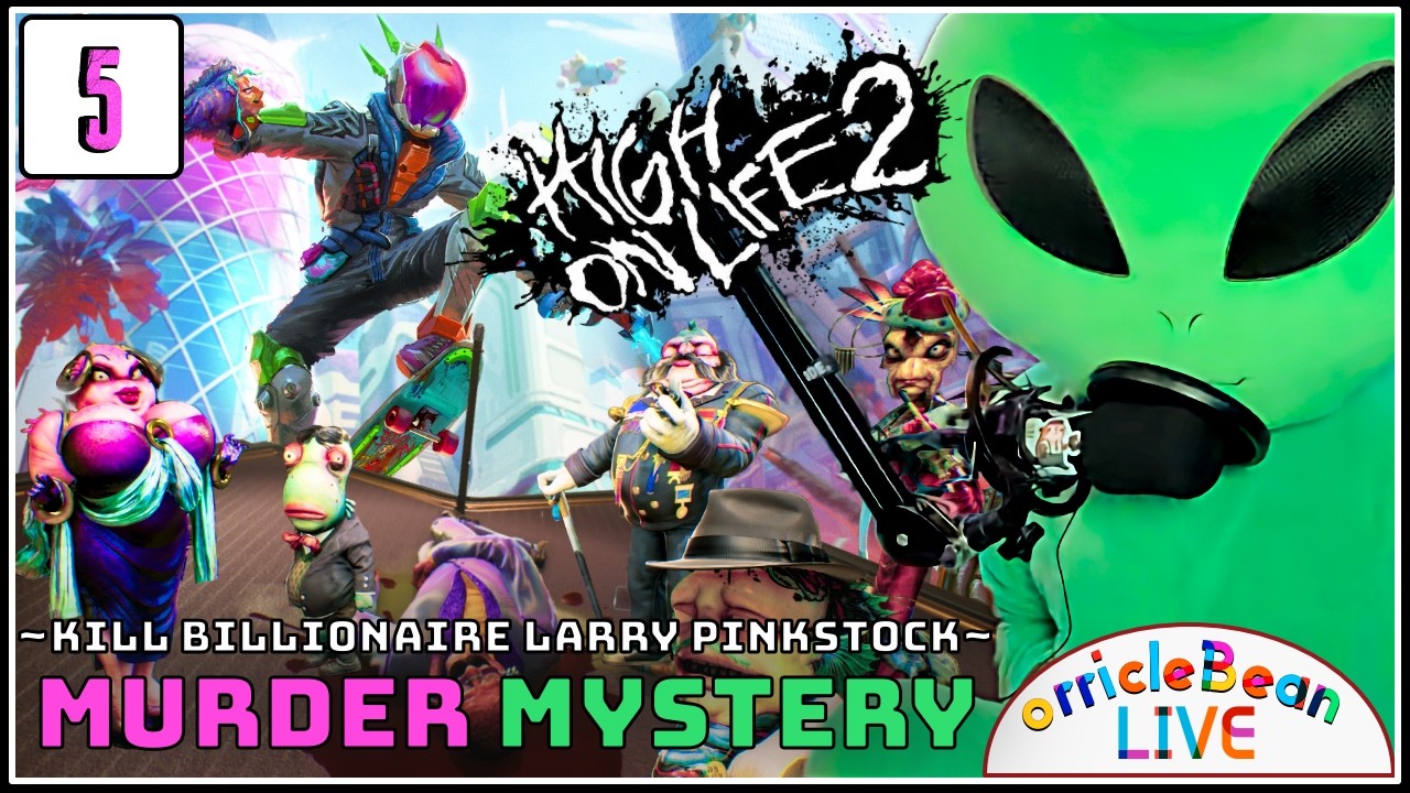 HIGH ON LIFE 2 - Episode 5: Murder Mystery Party | LIVE Let's Play | PS5 Pro 4K UHD Upscale