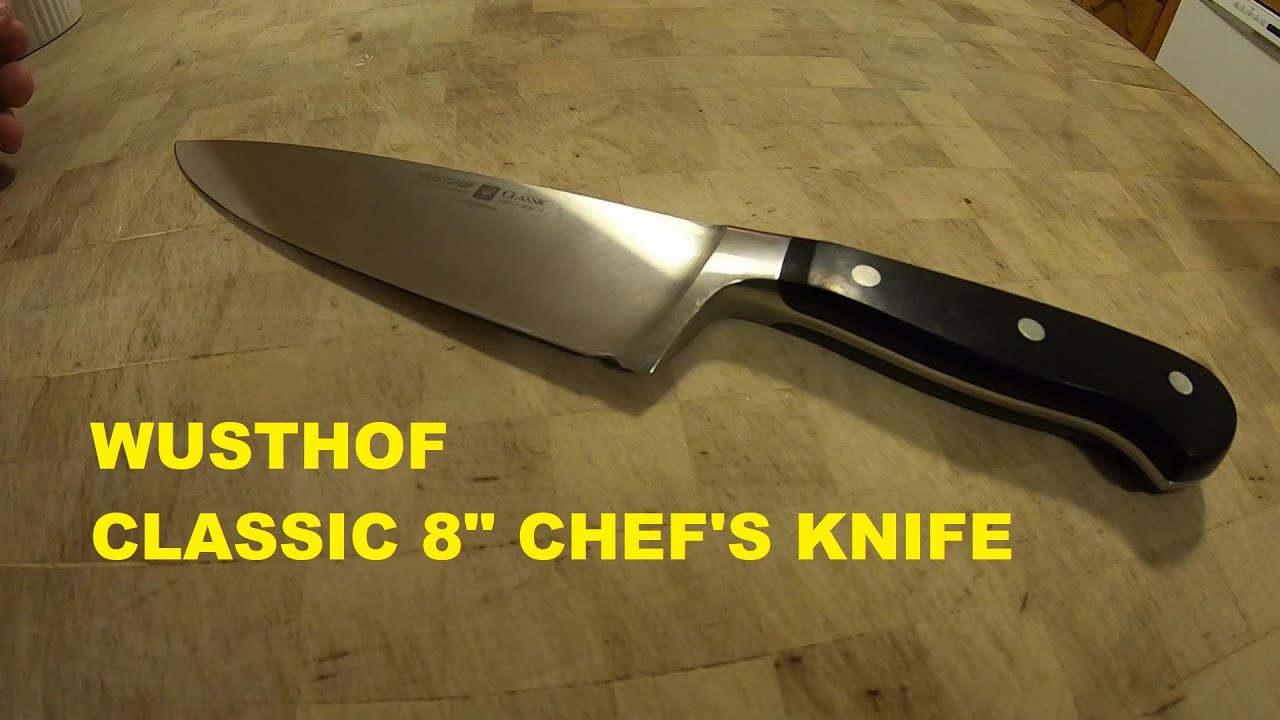 Wusthof Classic 8 Inch Chef's Knife: Perfect For a Beginner