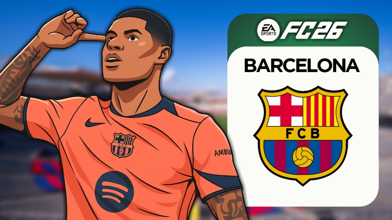 REBUILD PERTAMA DI FC26! MEMBAWA BARCELONA MEMENANGKAN TREBLE WINNER!