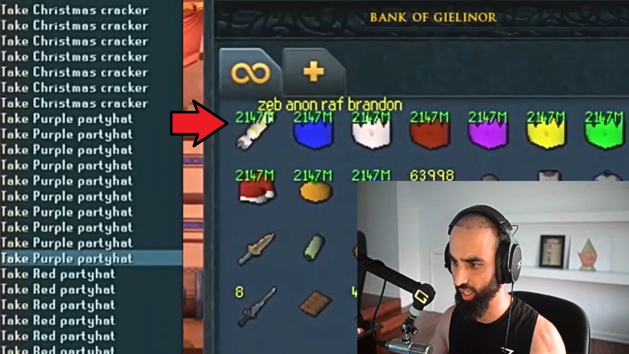 Ошибка с 30+ квадриллионами GP в Runescape 3 | Odablock реагирует