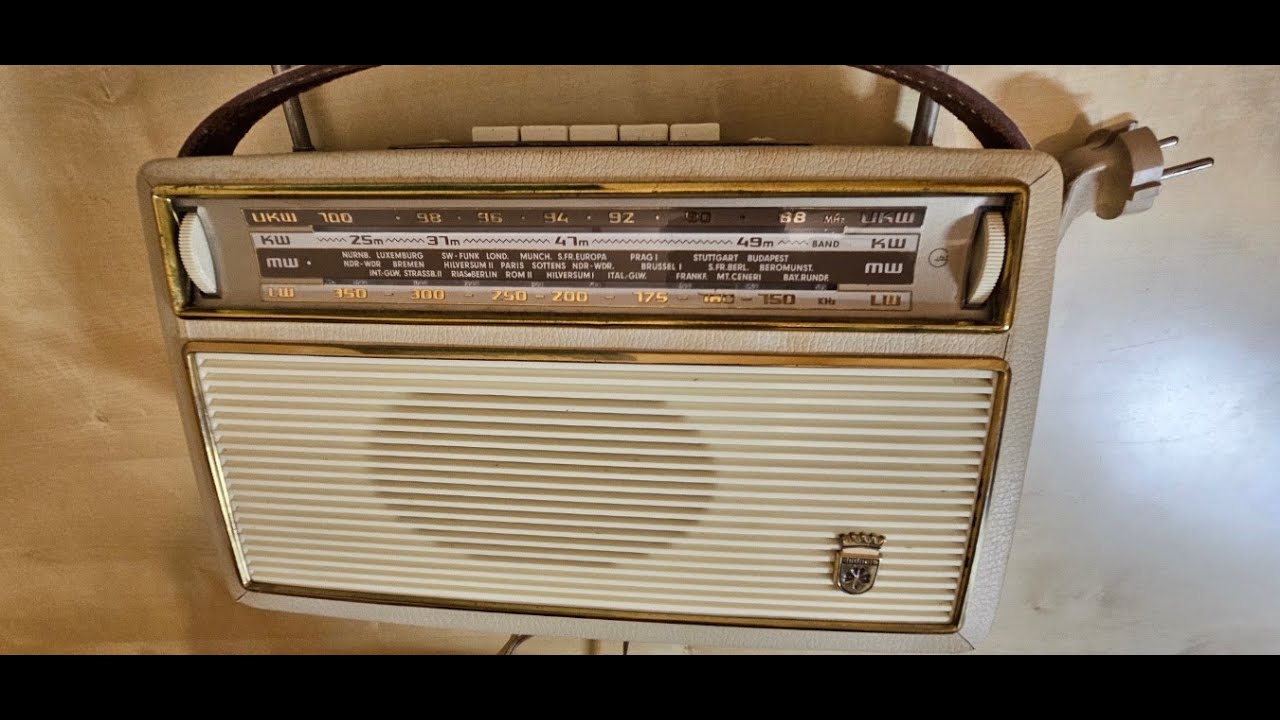 Grundig Kofferradio Concertboy Transistor 200 - 1961