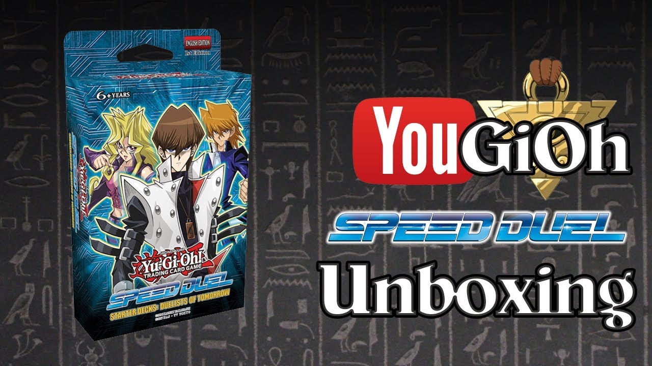 YuGiOh Speed Duels Starter Deck Duelists of Tomorrow Unboxing