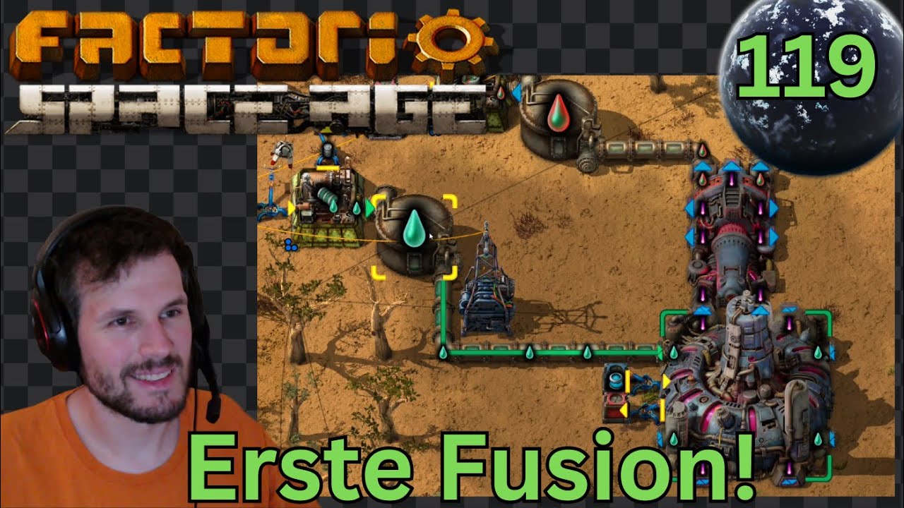 ENDLICH FUSION! Start eines Neuen Zeitalters in Factorio Space Age!