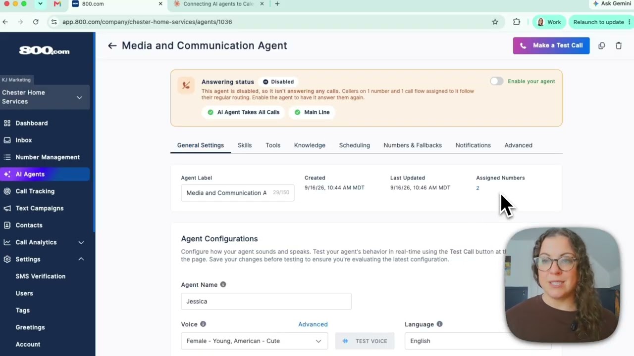Your AI Voice Agent Can Book Your Calendly | 800.com Tutorial