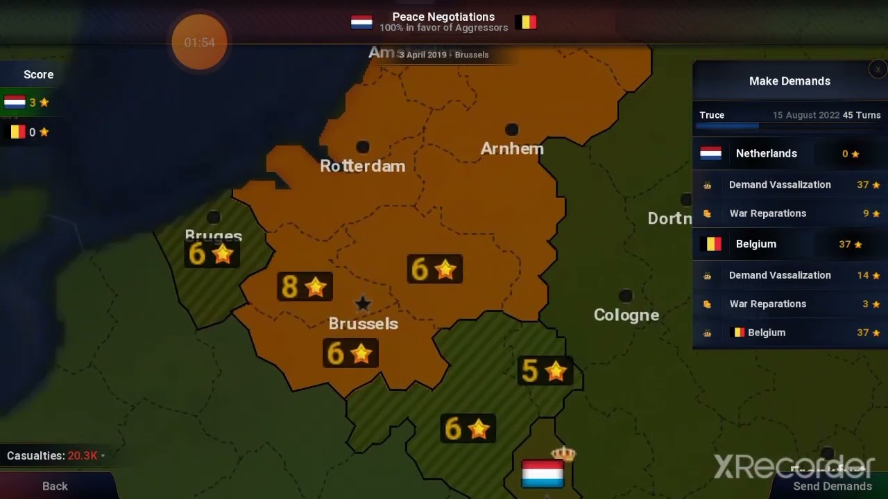 Forming Benelux As The Netherlands (Age of History 2)