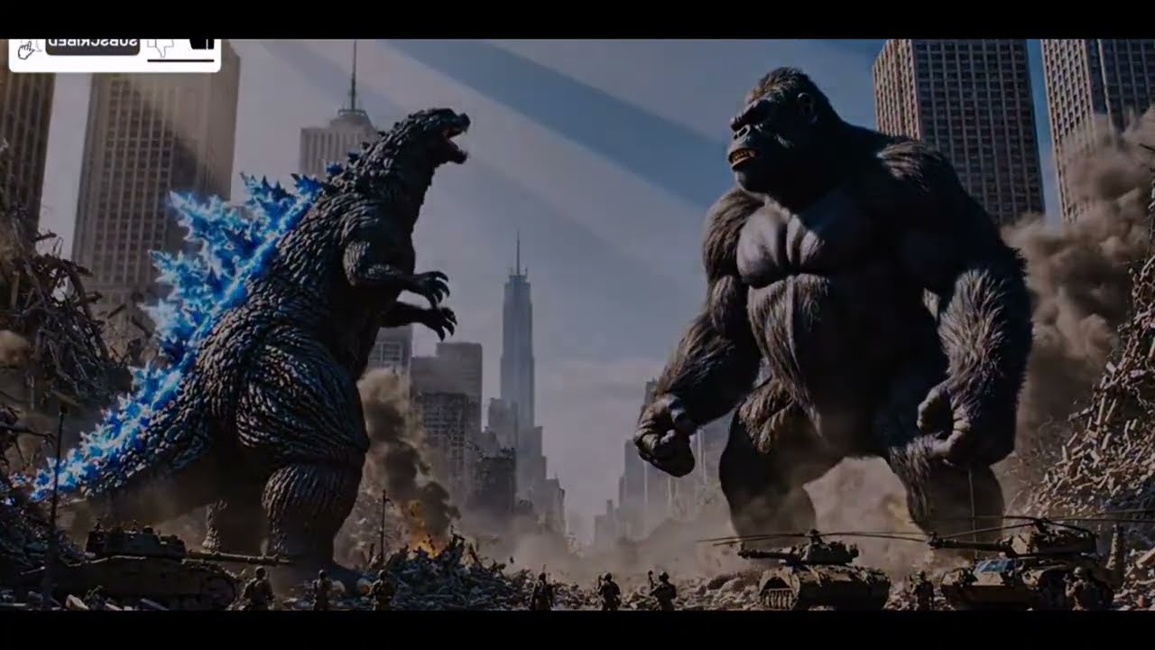 Godzilla & king kong vs mega trolls Epic City Cla?