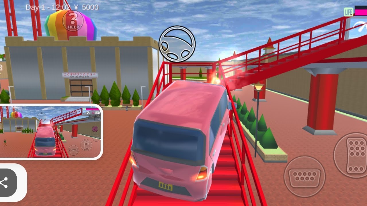 Fimally Trip to The Water park 🥸 Sakura school simulator 😡