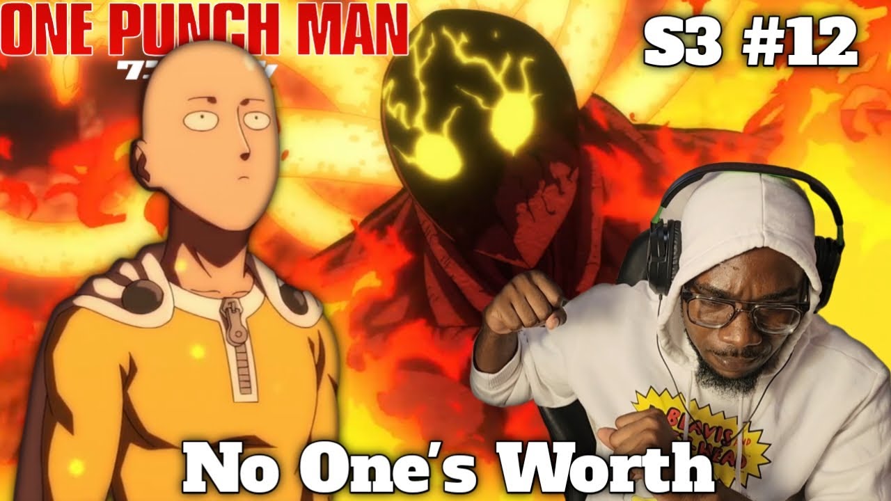 One Punch Man Season 3 Episode 12 Reaction All That For One Single Punch