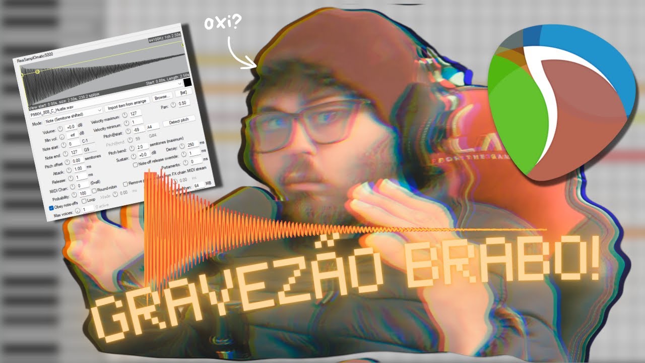 APRENDA A FAZER 808 COM SLIDE NO REAPER! | DREZITU