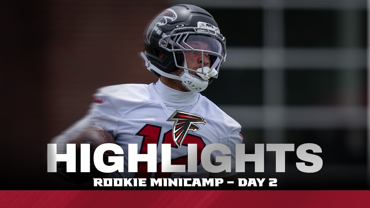 Rookie Minicamp highlights | Day two | Atlanta Falcons | NFL