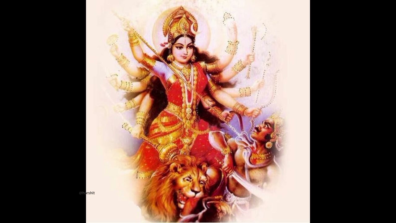 महिषासुरमर्दिनि स्तोत्रम् : अयि गिरिनन्दिनि नन्दितमेदिनि