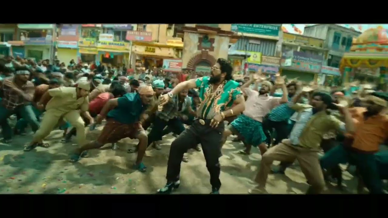 Allu Arjun mass glass dance@Pusha2
