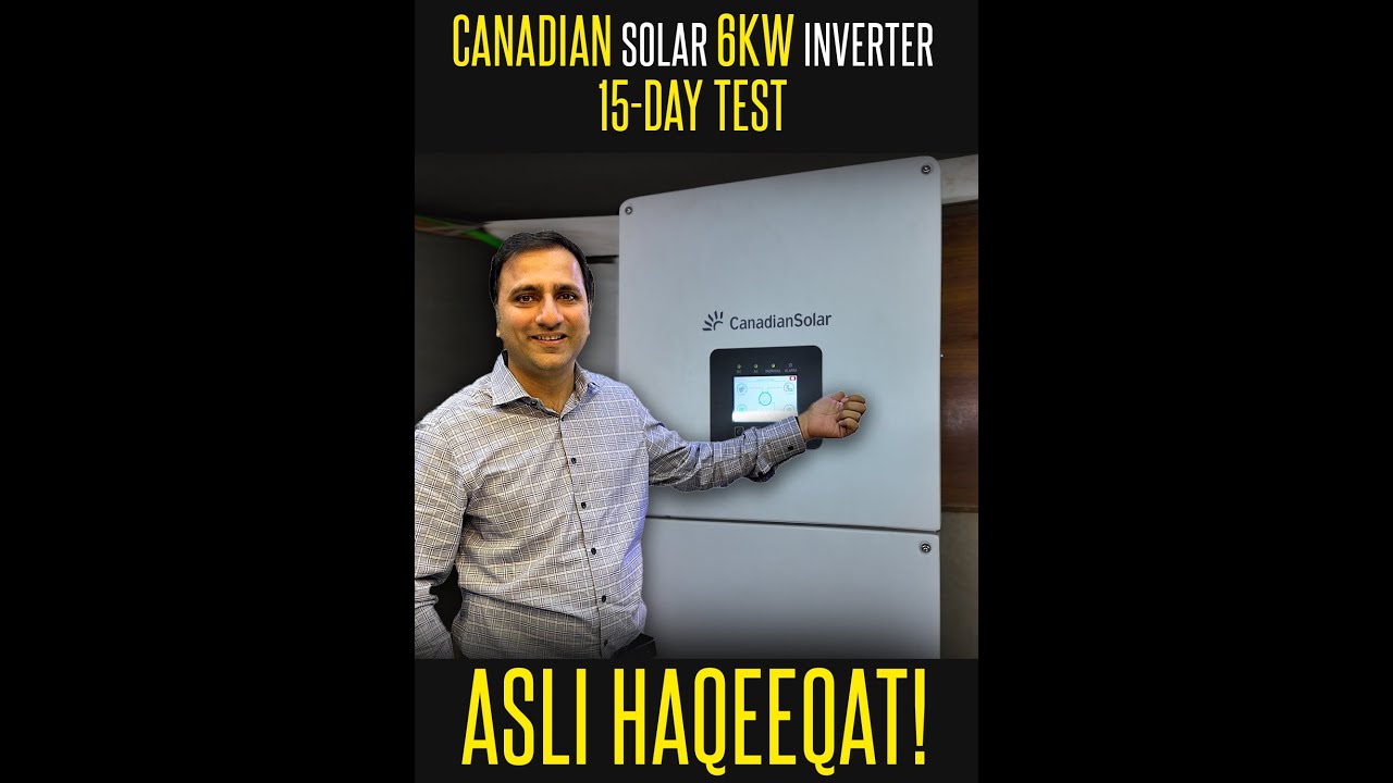 Canadian Solar 6kW Hybrid Inverter (After 15 Days of Testing!) | Is It Worth It?