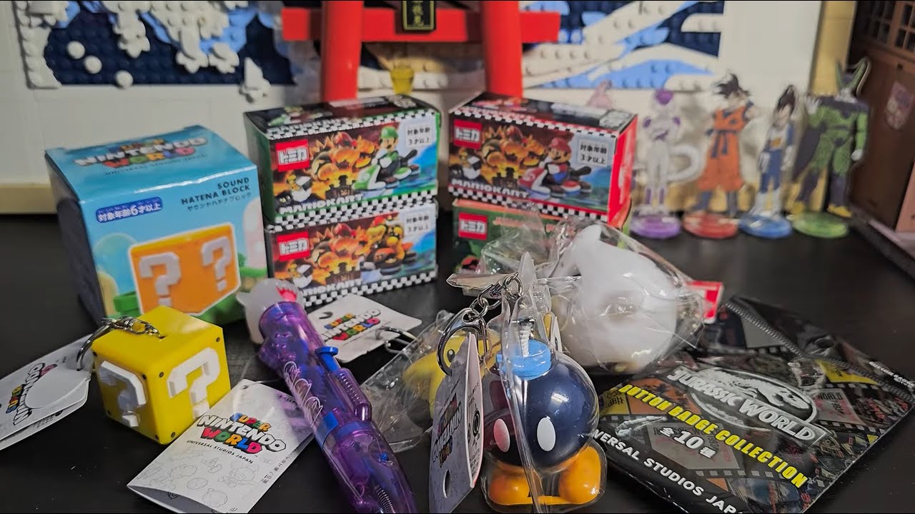 Unboxing Cool Finds from Universal Studios Japan | Super Nintendo World Focus