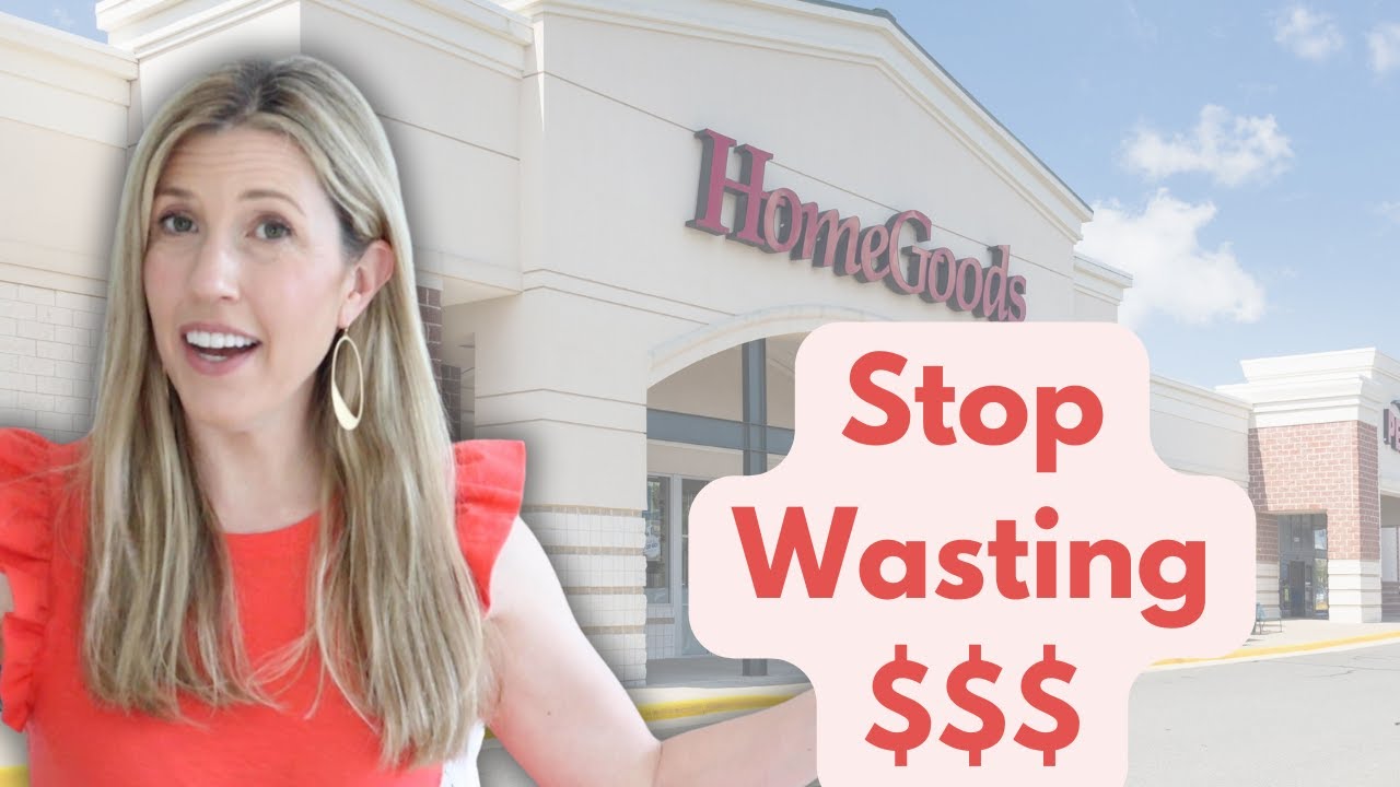 4 Rules to Follow when Shopping at Homegoods to Save Money and get that Designer Home.