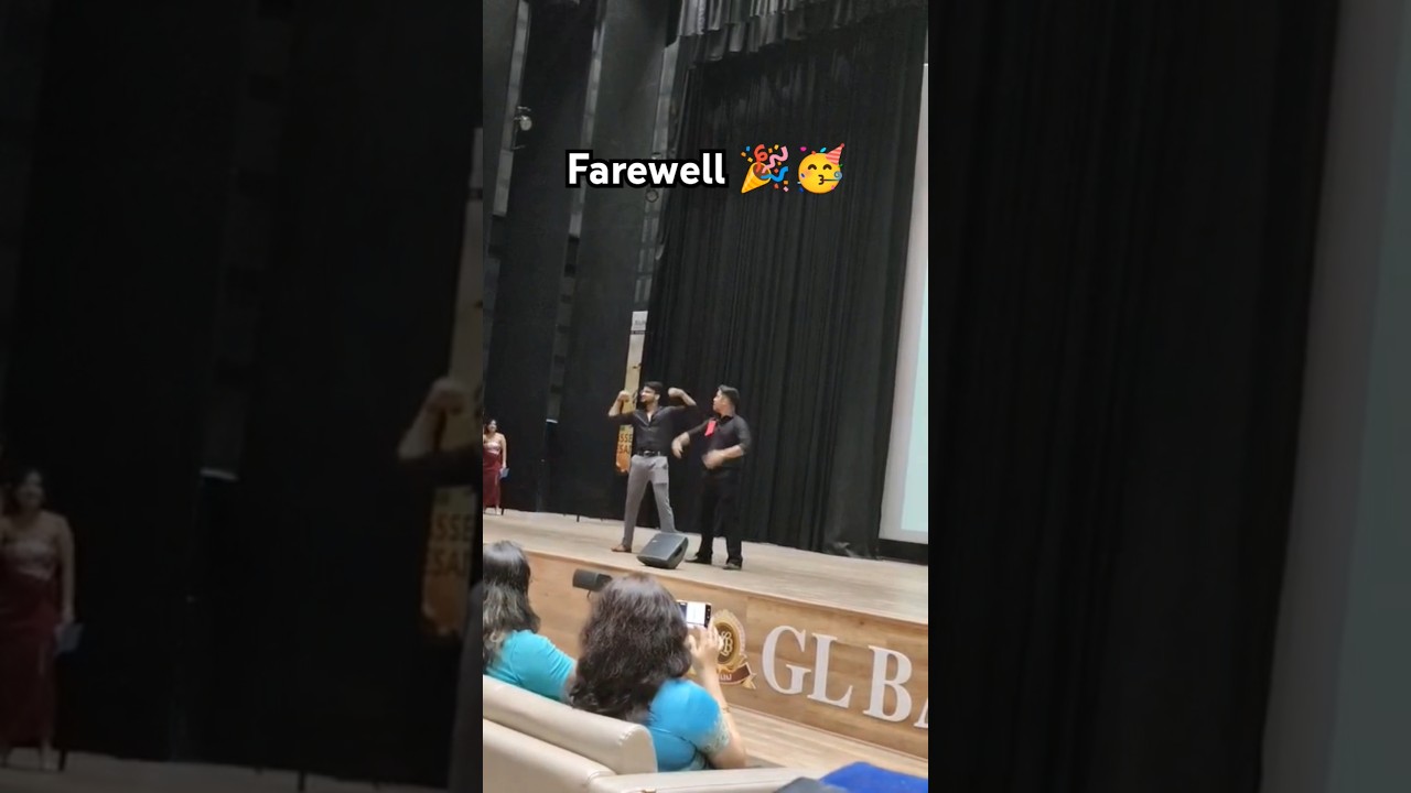 Desi boyz 🔥🎉🥳#farewell #farewell2025 #glbajaj #glbajajgreaternoida #glbajajmba #pgdm #glbajajpgdm