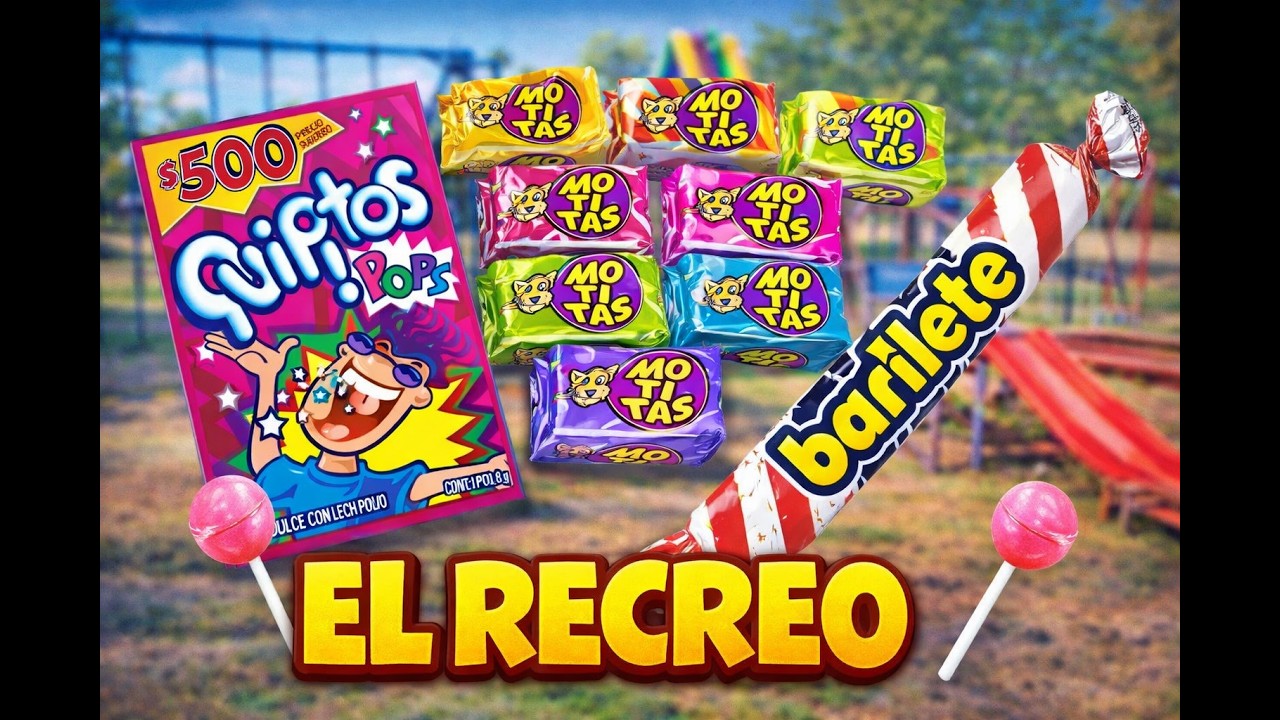 📺 Retro C&aacute;psula🍬 Motitas, Quipitos y Sparkies | Los dulces que marcaron nuestra infancia en Colombia