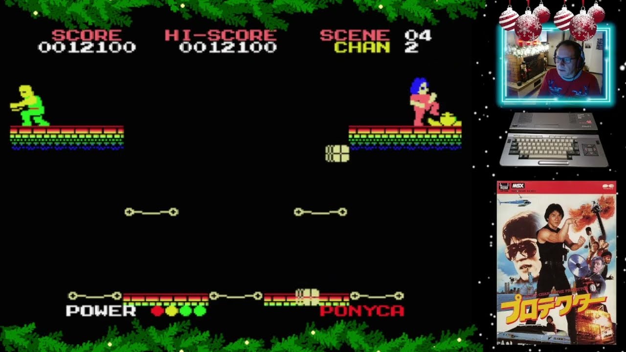 NATALE 2025: Il gioco di oggi 11 dicembre è THE PROTECTOR - MSX