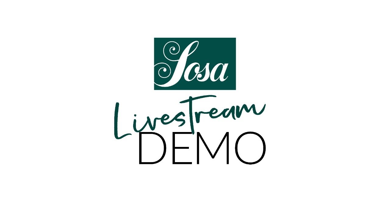 Sosa  Livestream Demo 