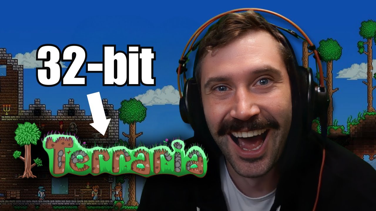 32-битный компьютер внутри Terraria? | Prime Reacts