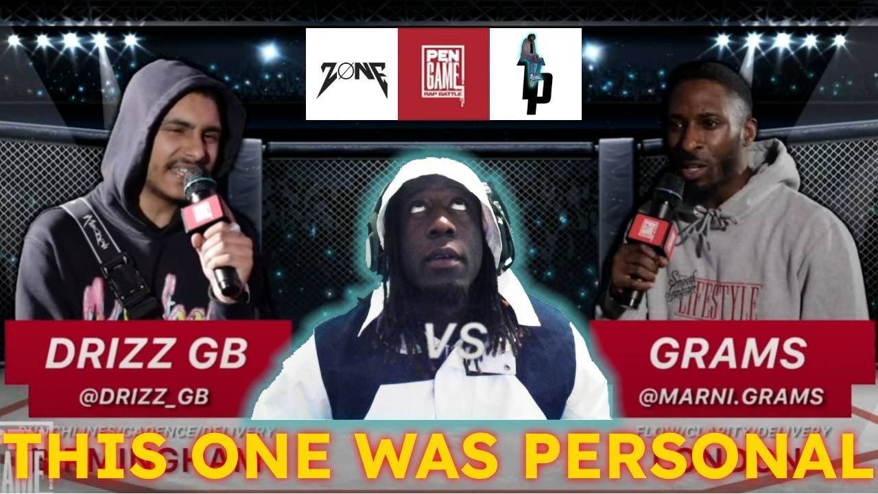 DRIZZGB Vs GRAMS | Pen Game Rap Battle 2023 (REACTION)