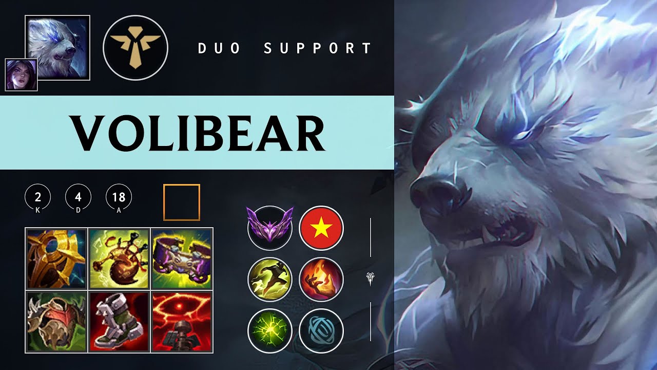 Volibear Support vs Thresh - VN Master Patch 26.02