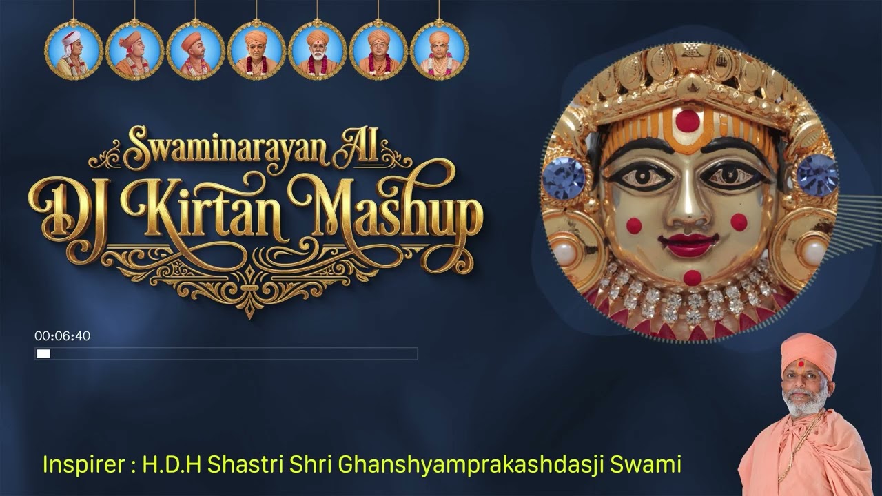 Swaminarayan AI DJ Kirtan Mashup | Loyadham Mandir #AI #Swaminarayan #Kirtan