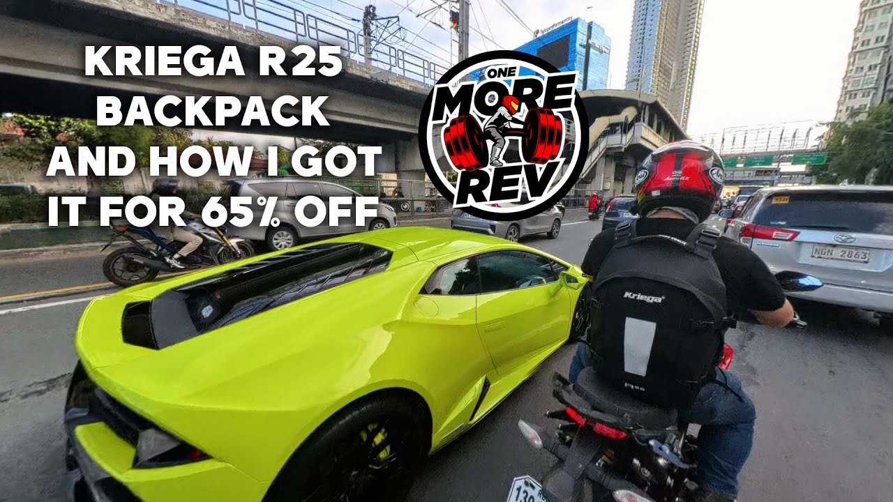 Kriega R25 v1 Backpack review