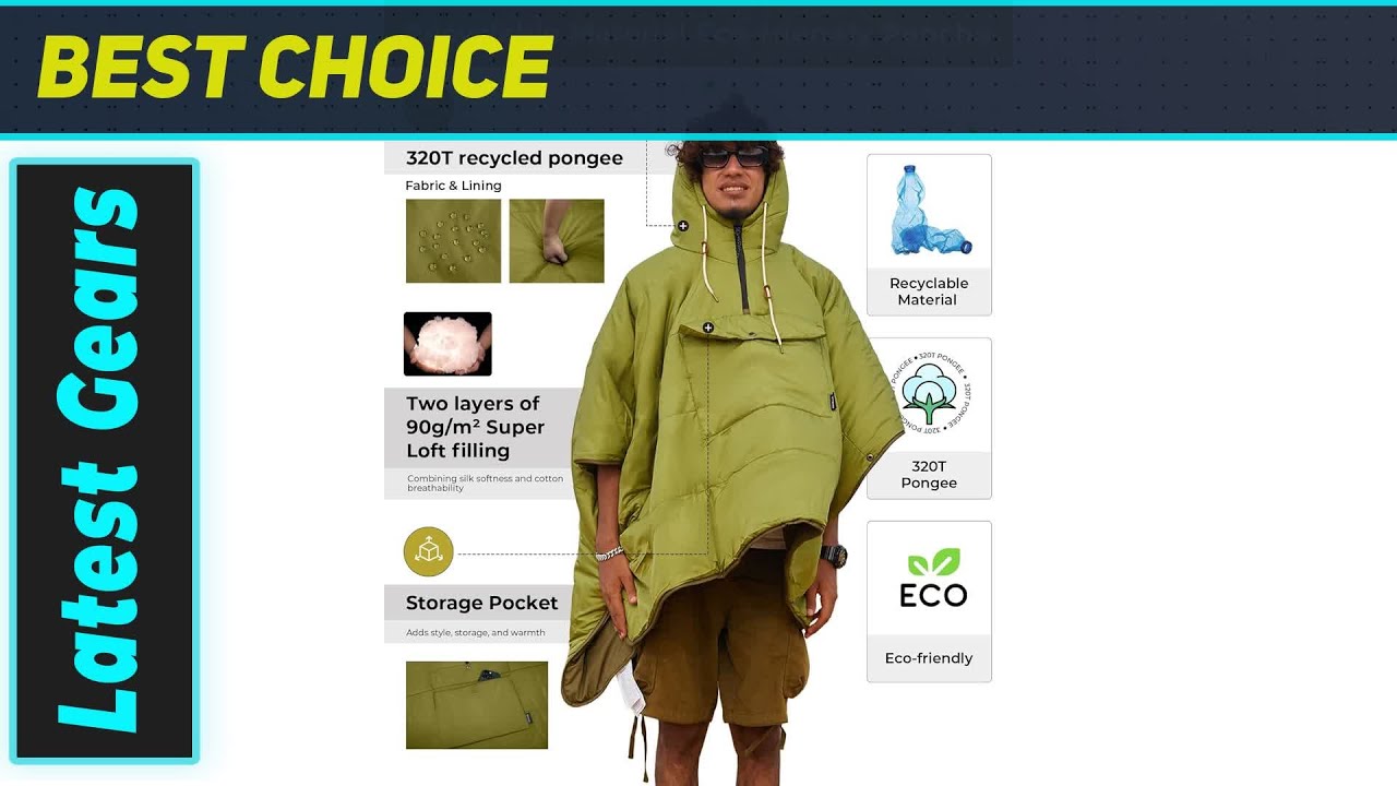 KingCamp Wearable Blanket: Cozy Camping Essential!
