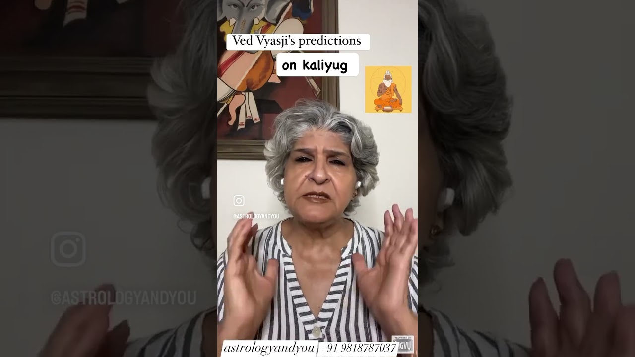 #vedvyasji&rsquo;s #precise #predictions on #kaliyug