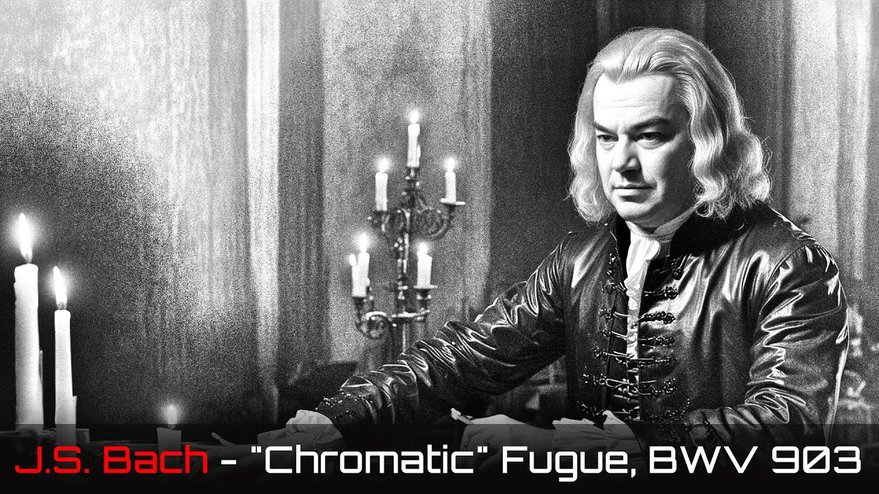 J.S. Bach - Chromatic Fantasia and Fugue, BWV 903 - Fugue (Synthesized)