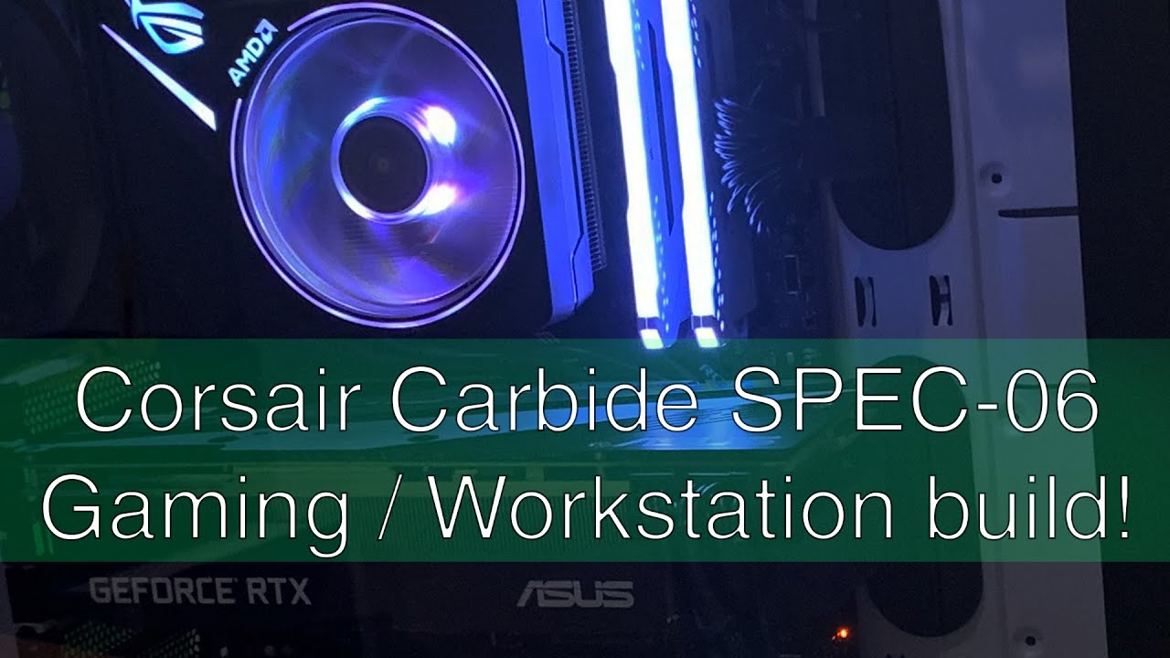 Corsair Carbide SPEC-06 build | TECH HOUSE