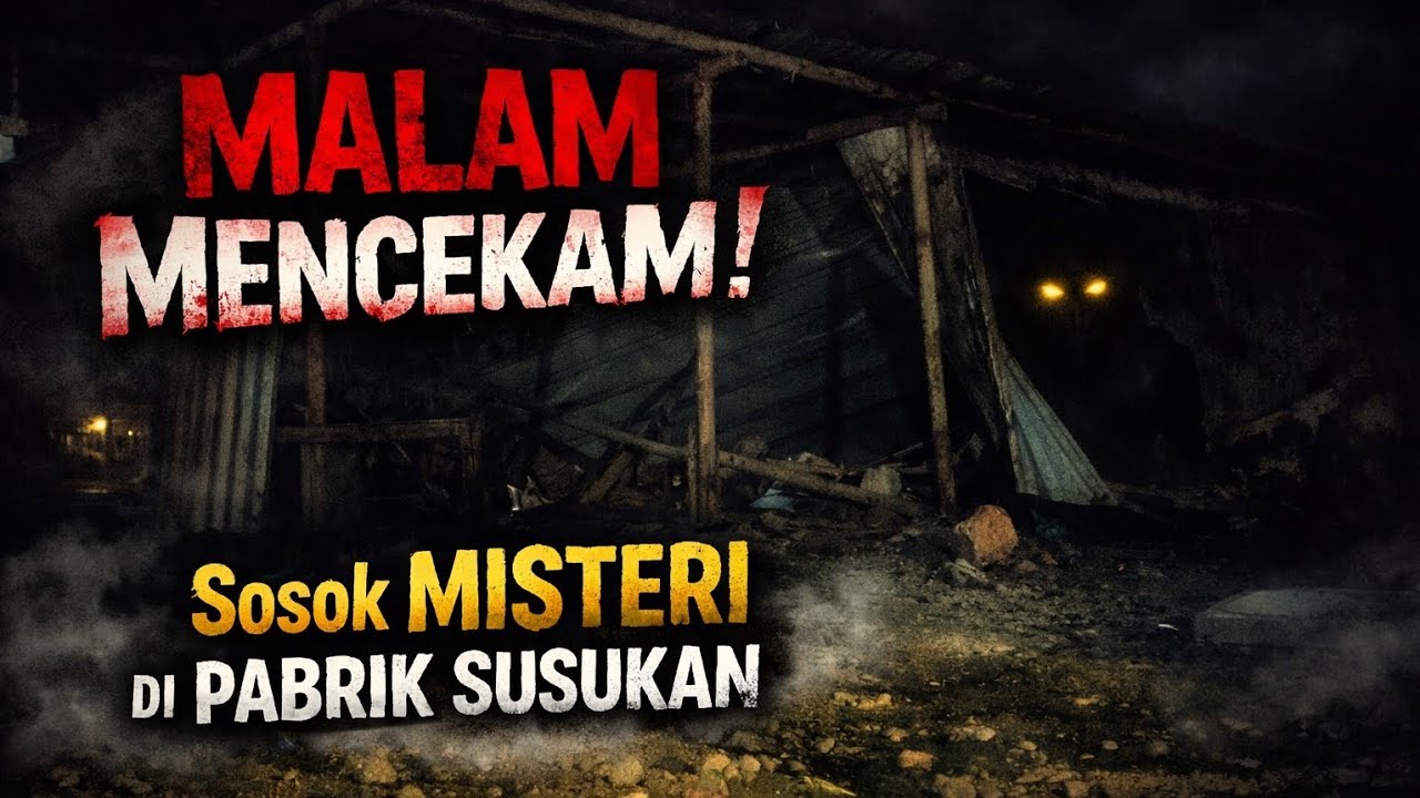 KISAH NYATA ‼️TERNYATA AREA PABRIK INI BANYAK DI HUNI SOSOK GAIB YANG BEGITU MENYERAMKAN 