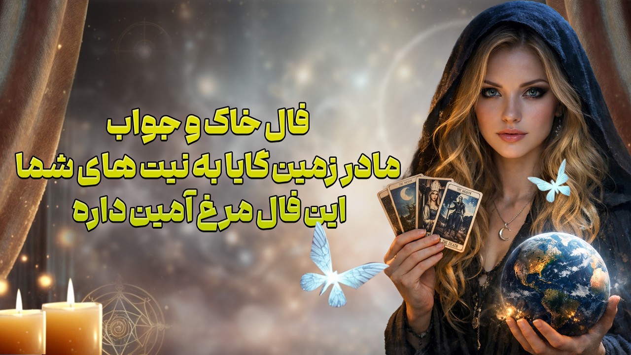 بانو فال - فال خاک و جواب مادر زمین گایا به نیت های شما این فال مرغ آمین داره