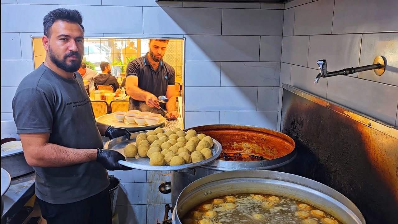 Al-Baghdadi Kibbeh, a traditional Iraqi food from Baghdad