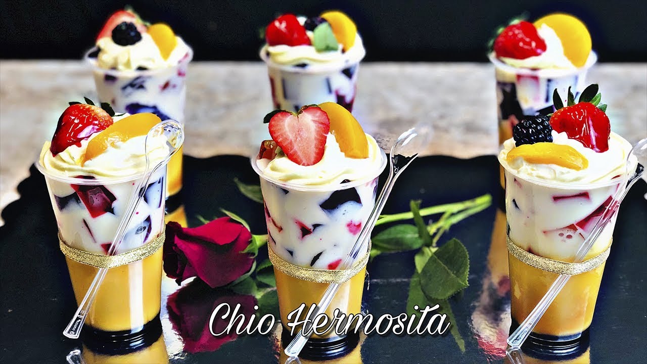 Gela-Flanes 🍮 individuales para negocio 💰/ postre 2 en 1