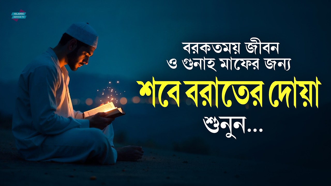 আজ শবে বরাত | ভাগ্য পরিবর্তনের জন্য শুনুন | বরকতময় জীবন ও গুনাহ মাফের দোয়া
