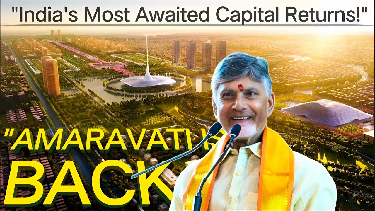 Amaravati Ka Comeback | 33,000 Acre Land, 49,000 Cr Projects | Naidu&rsquo;s Masterstroke! #amaravathi